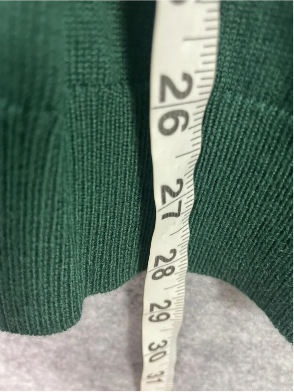 Banana Republic Sweater Mens Large Green Merino Wool Crewneck Knit Pullover